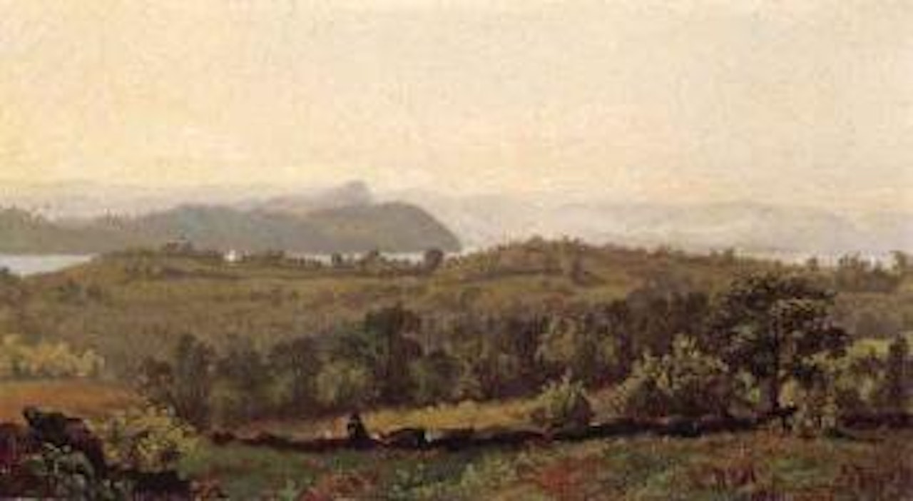 Hudson River looking toward Haverstraw by John Frederick Kensett