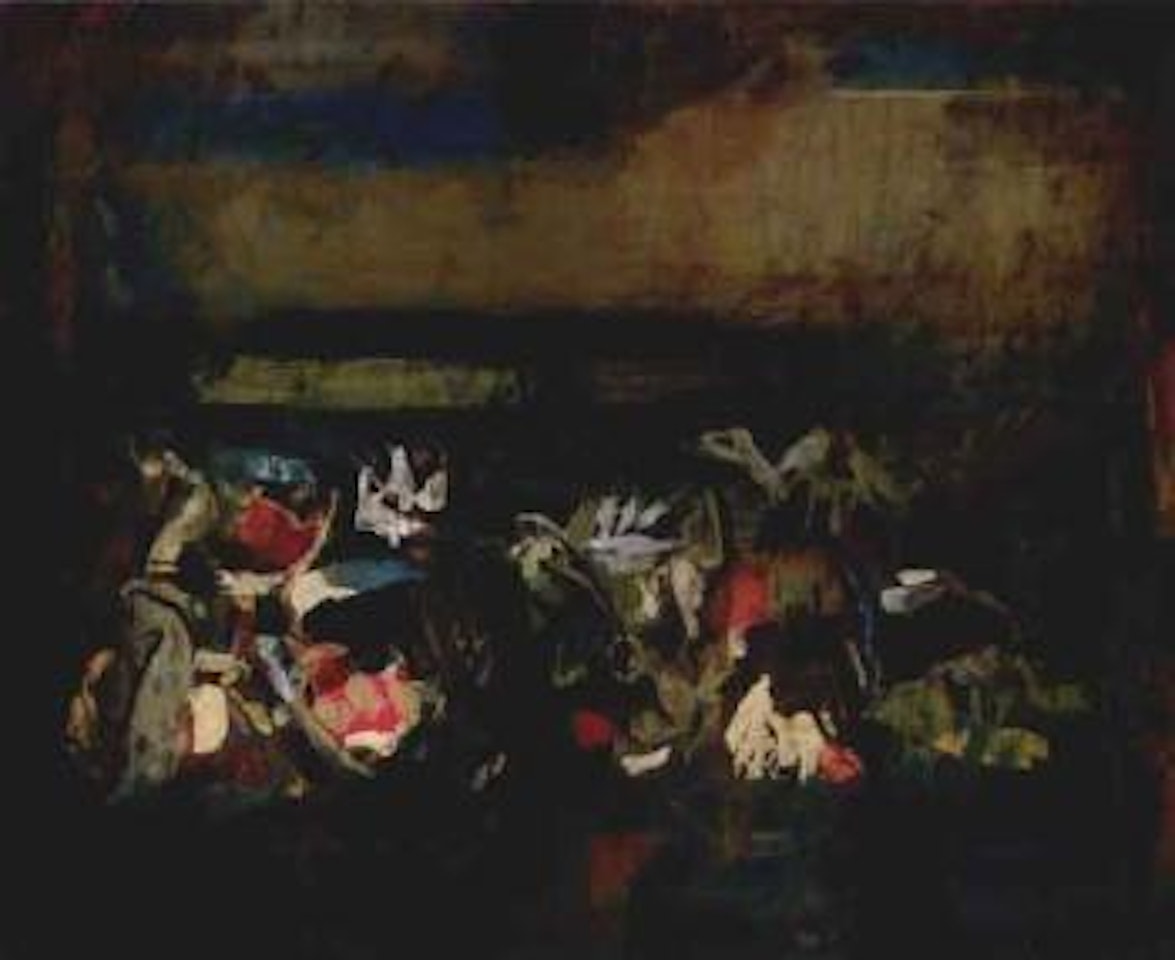 La nuit by Sayed Haider Raza