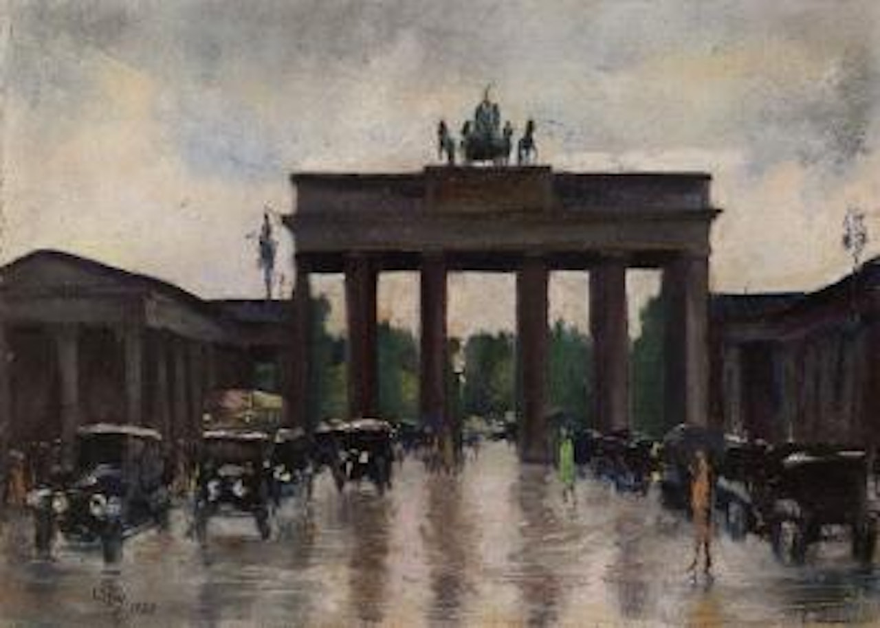 The Brandenburg Gate by Lesser Ury