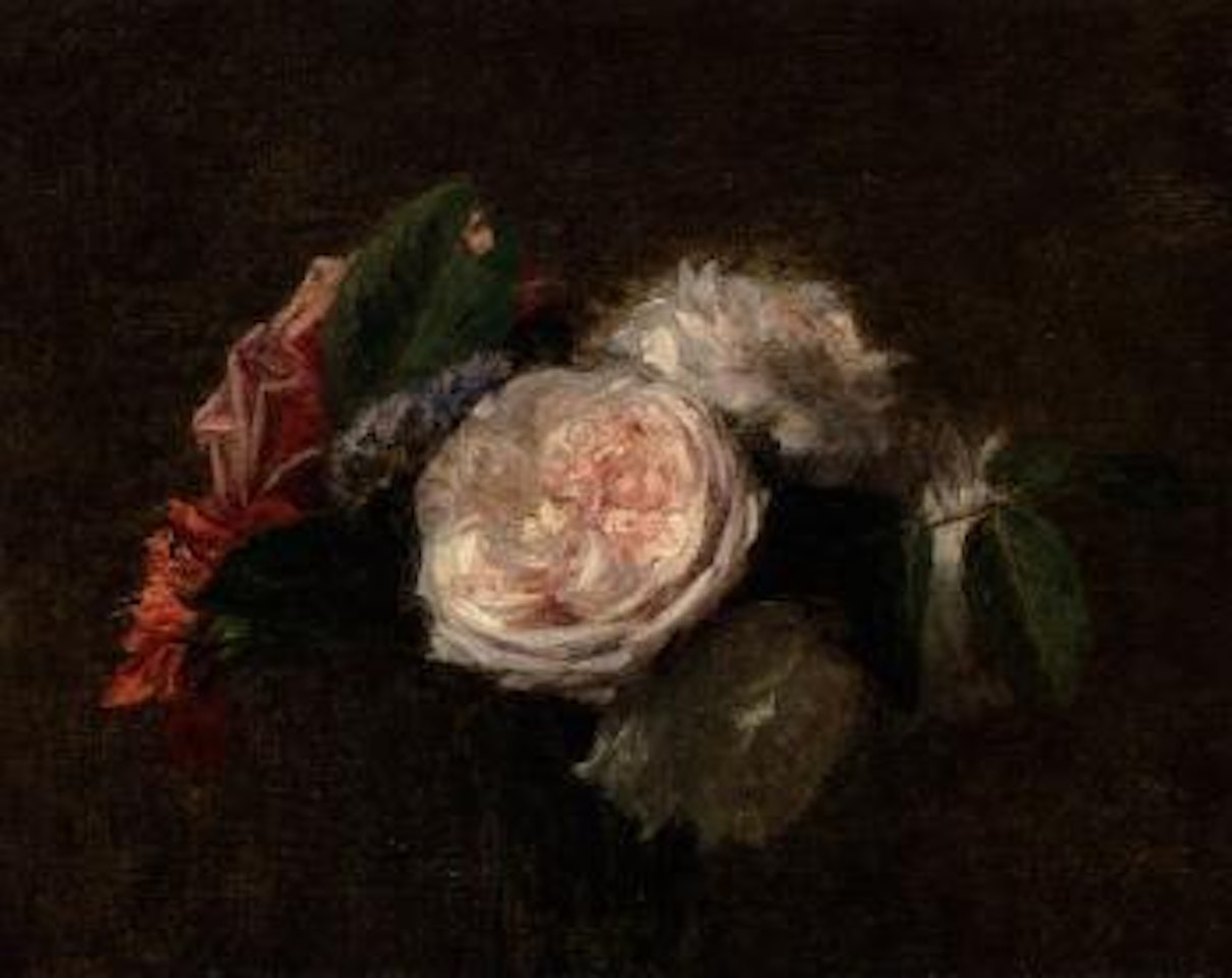 Bouquet of roses by Victoria Fantin-Latour
