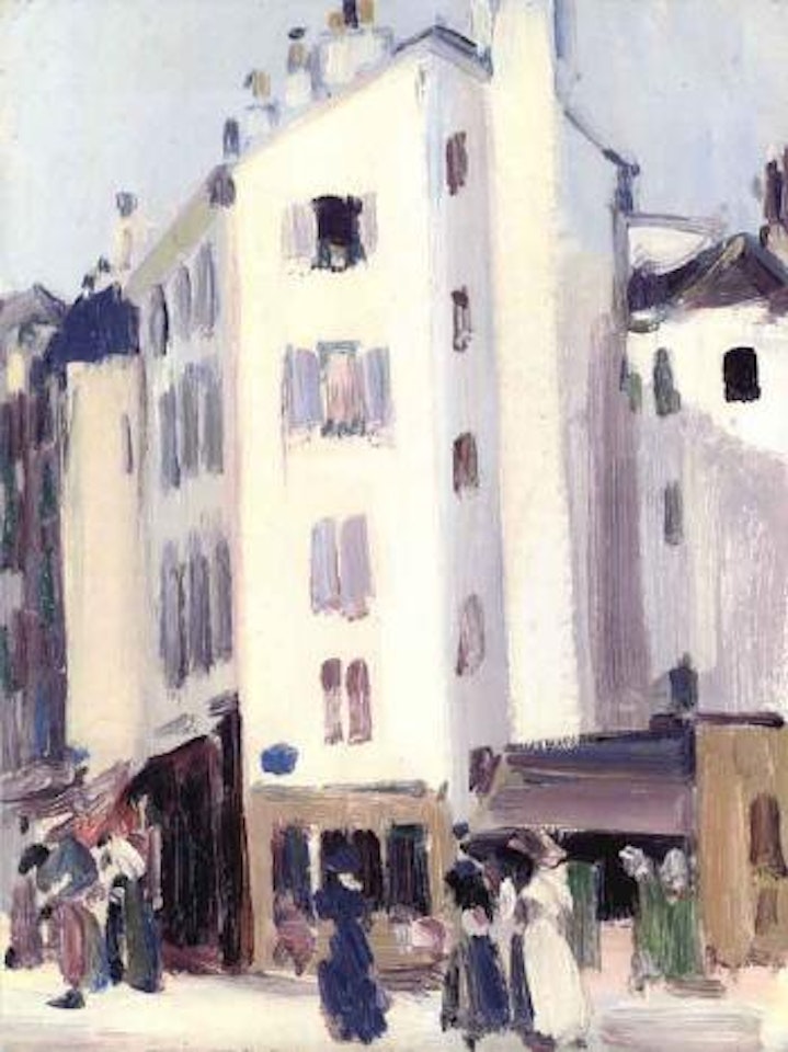 Boulevard Raspail by John Duncan Fergusson