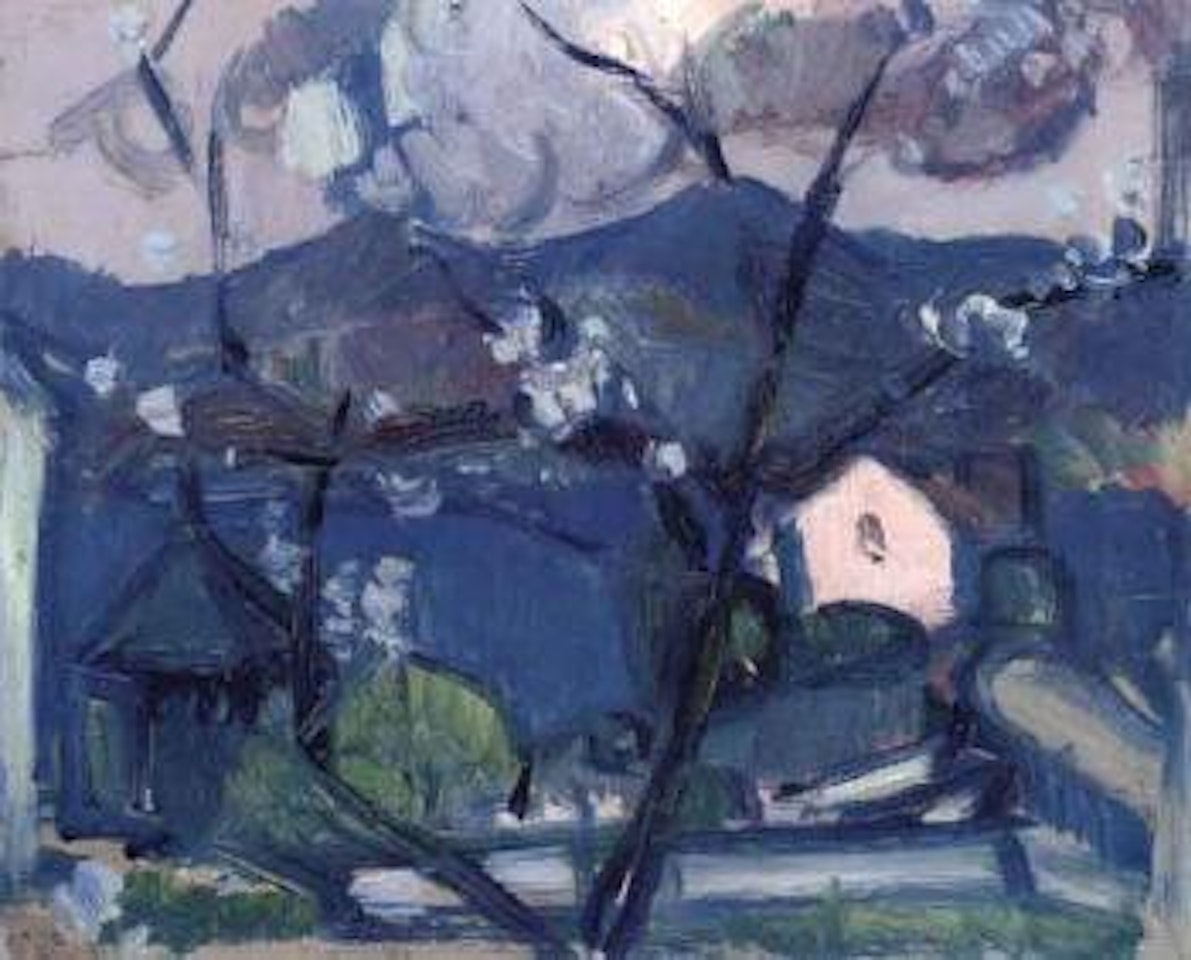 The pink house by John Duncan Fergusson