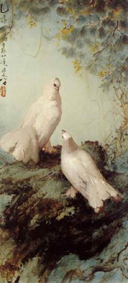 Doves by Lee Man Fong