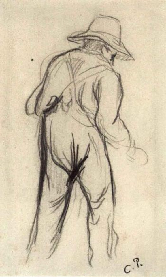 Paysan by Camille Pissarro