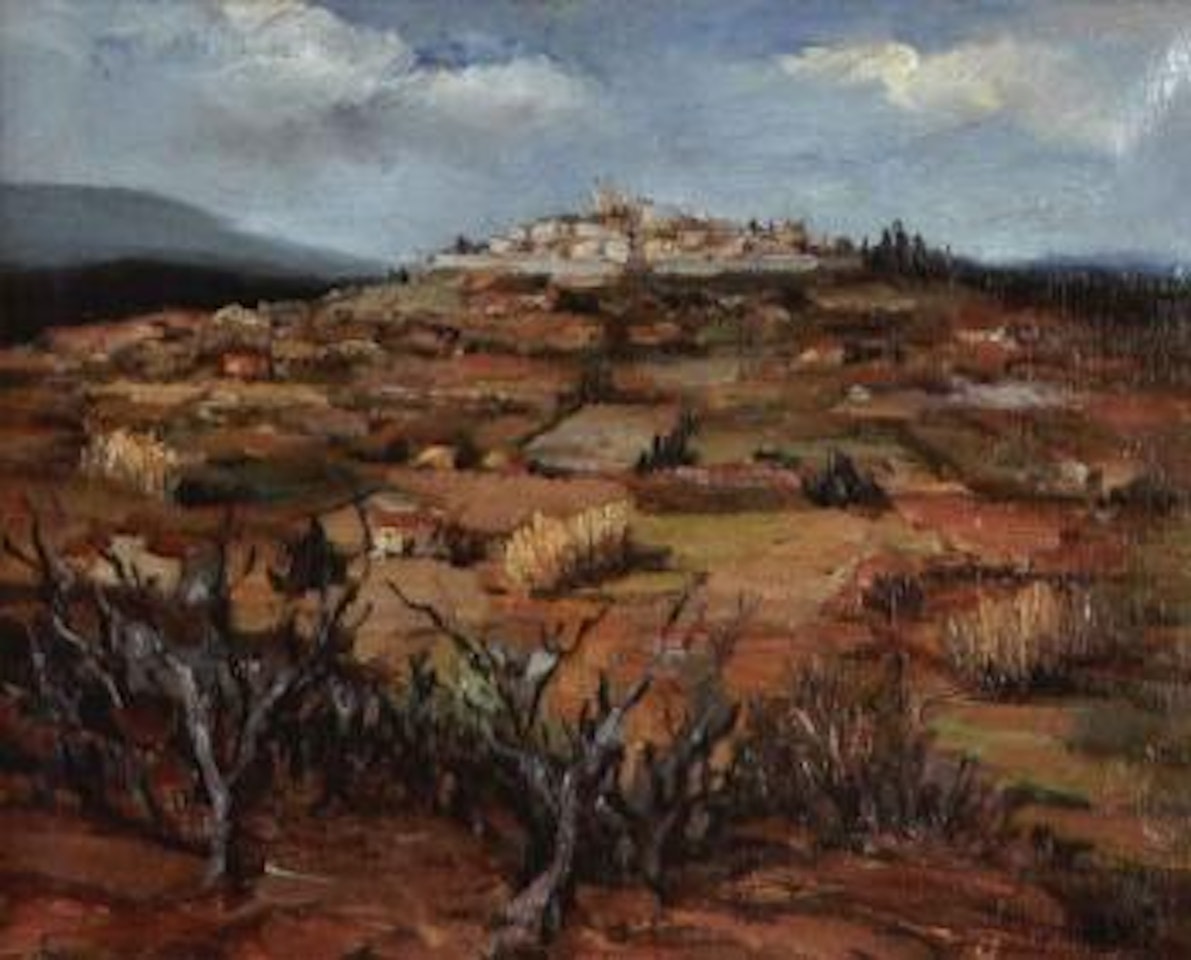 Campagne de Saint-Paul de Vence by Marcel Dyf