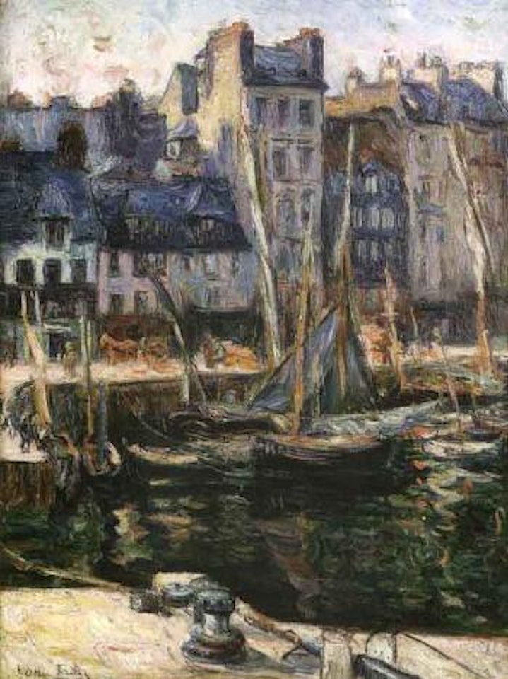 Port d'Honfleur by Othon Friesz