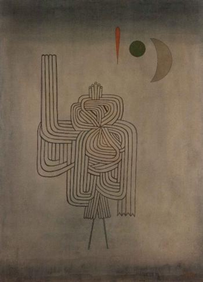 Departure of the ghost by Paul Klee