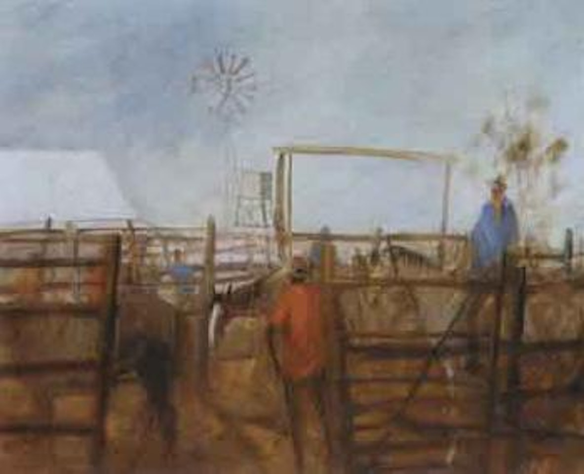 Station horses, Queensland by Hugh Sawrey
