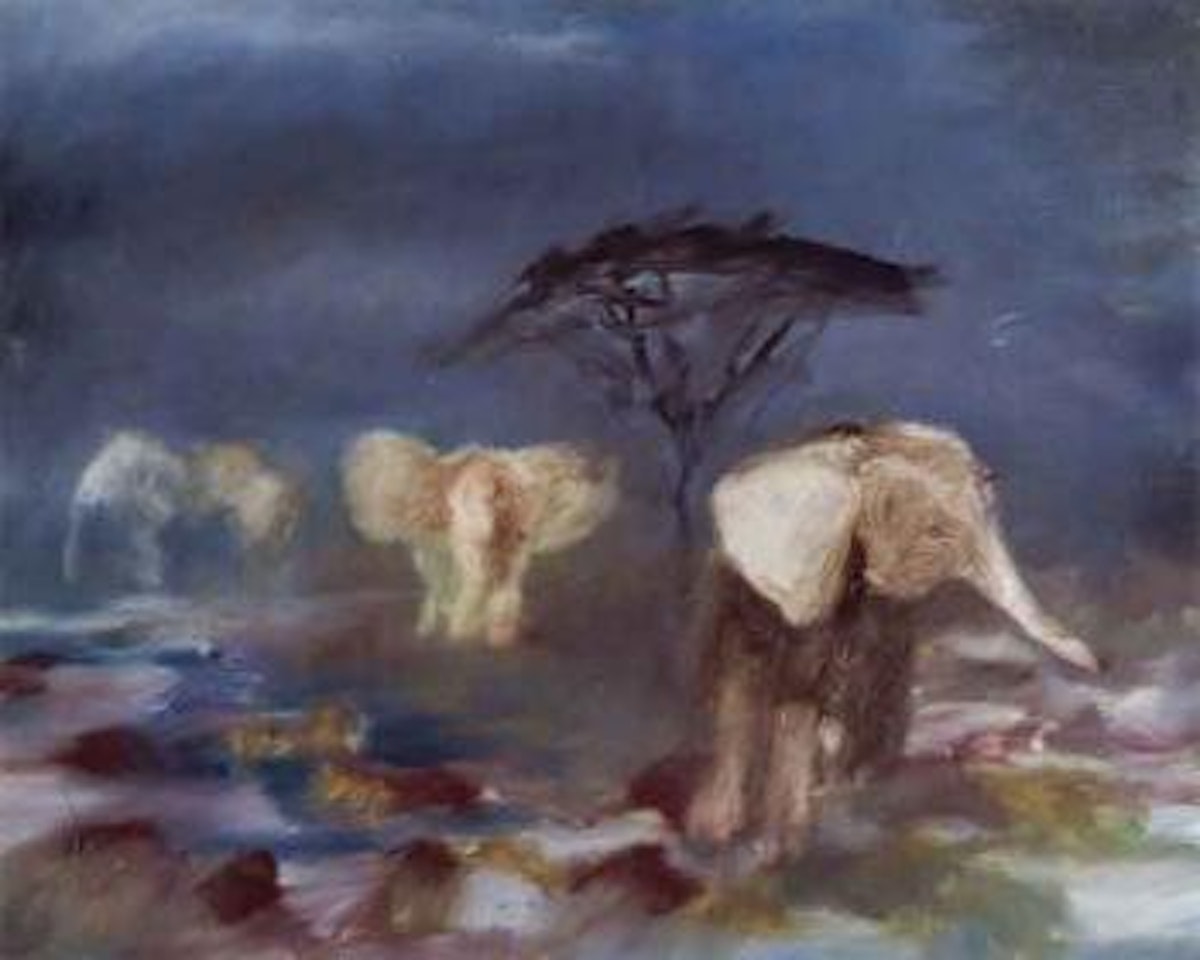 Elephants by Sidney Nolan
