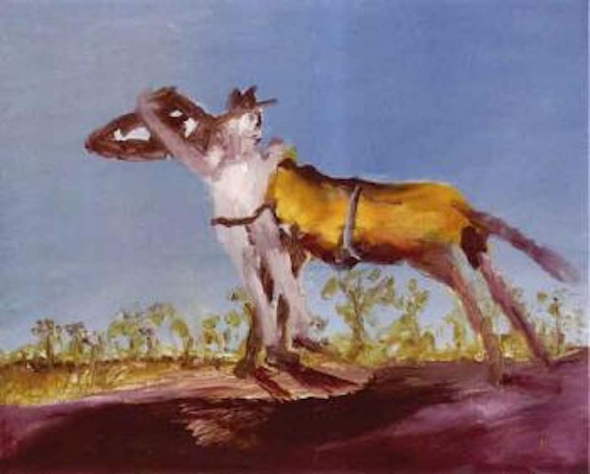 Horse and rider by Sidney Nolan