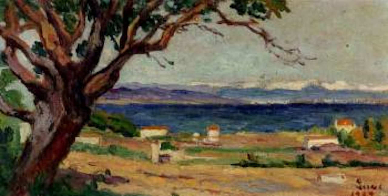 Baie des Canebieres by Maximilien Luce