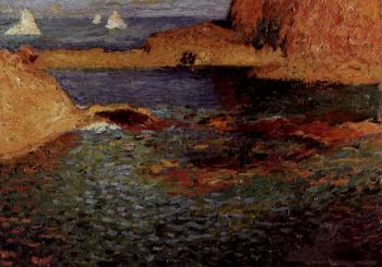 Bord de mer, regates by Henri Jean Guillaume Martin