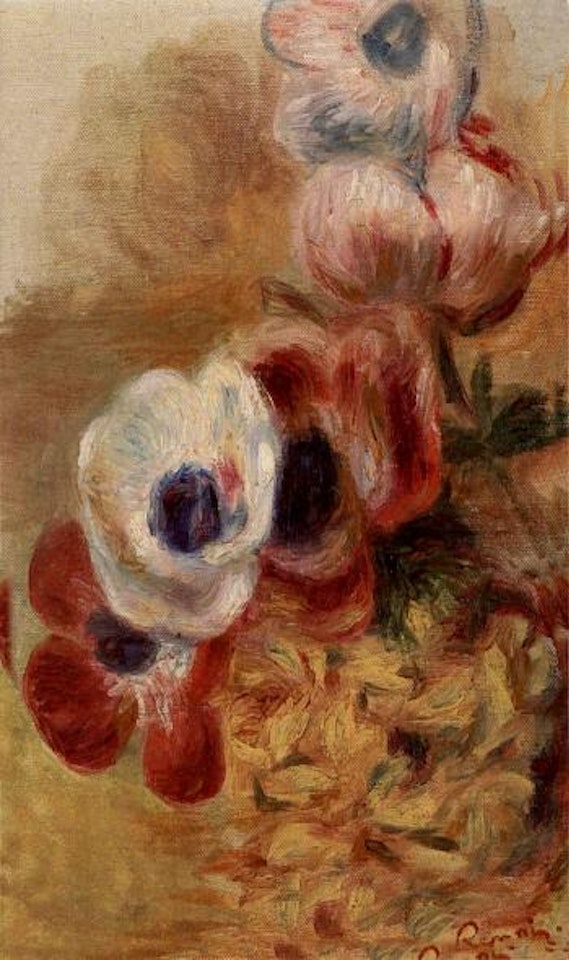 Anemones by Pierre-Auguste Renoir