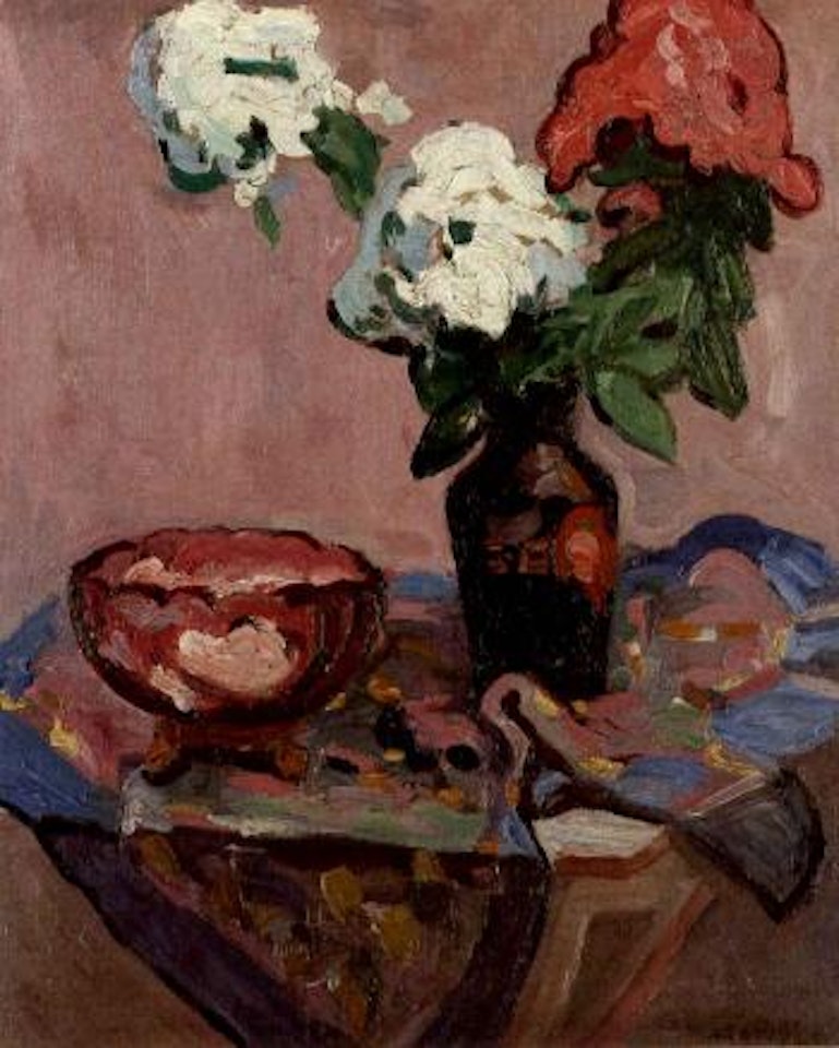 Bouquet de fleurs fauve by Albert Gleizes