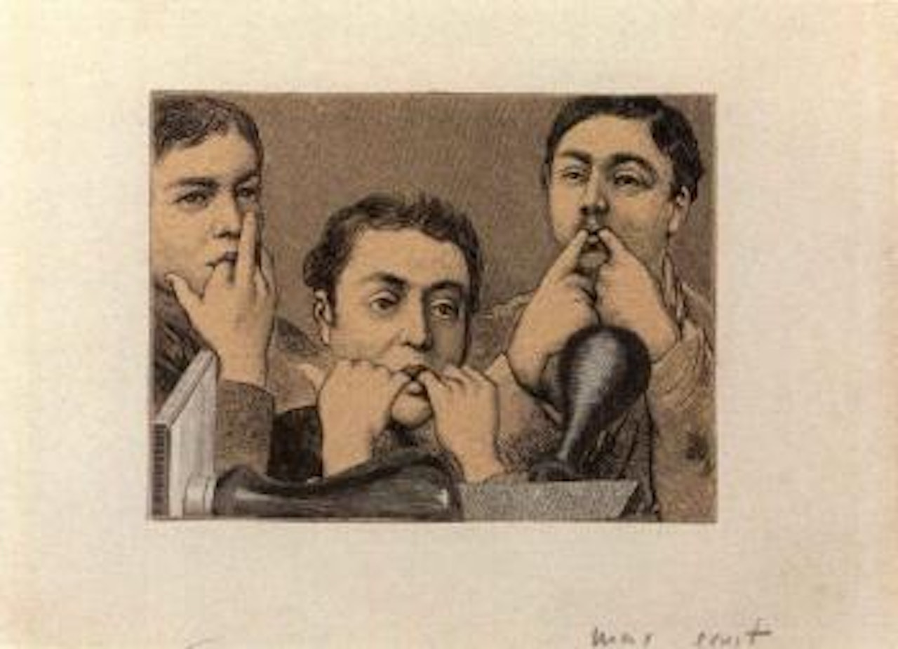 Students in Heidelberg by Max Ernst