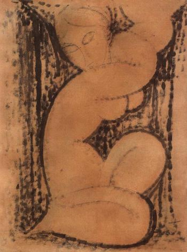 Cariatide by Amedeo Modigliani