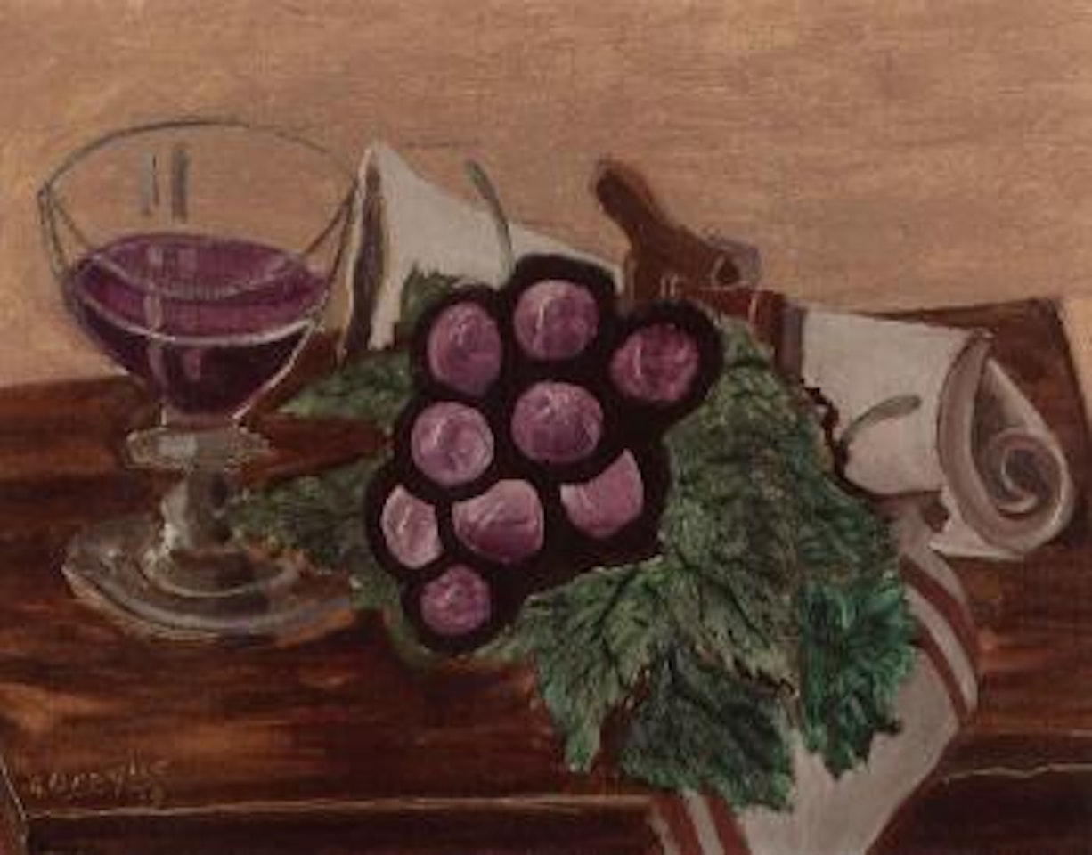 Nature morte au vin by Georges Braque