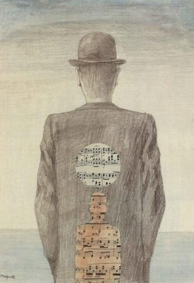 Untitled - Self-portrait by René Magritte