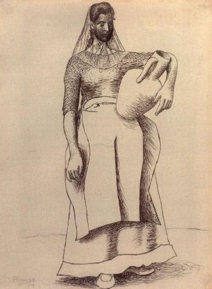 Femme a la cruche by Pablo Picasso