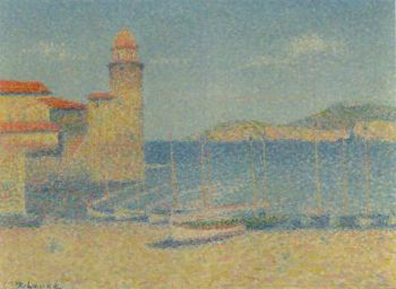 Port de Collioure by Achille Laugé