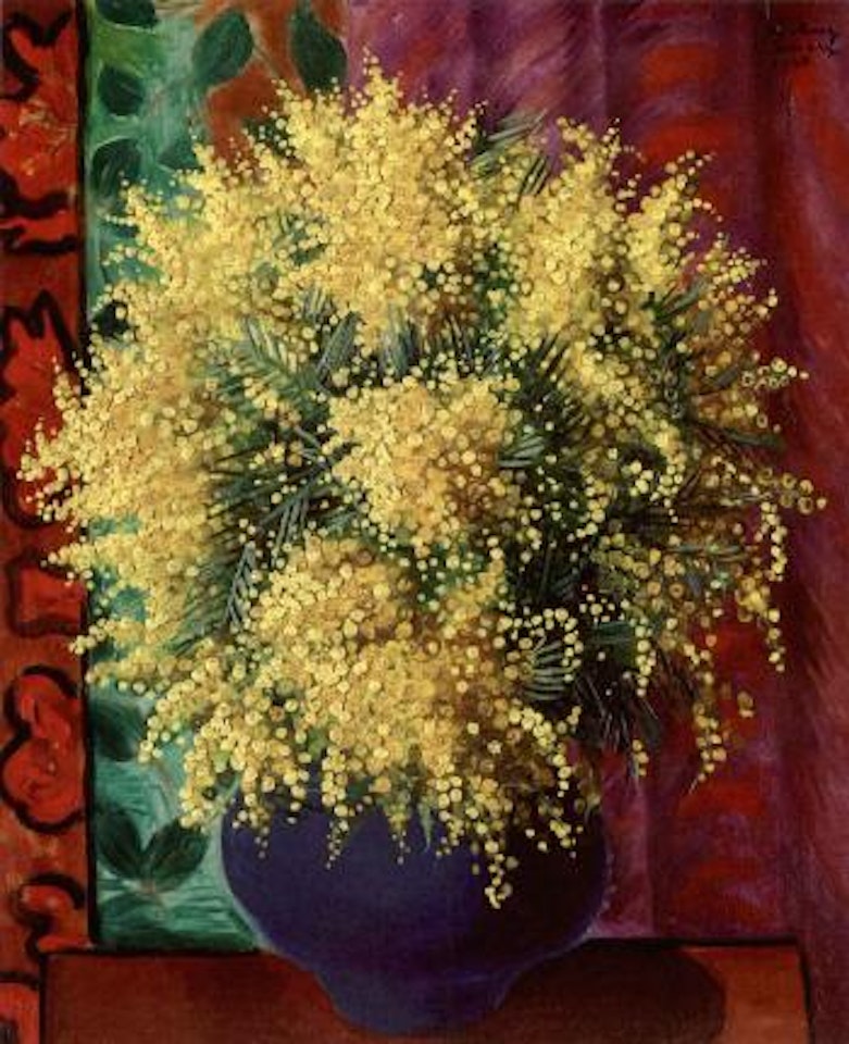 Mimosas by Moïse Kisling