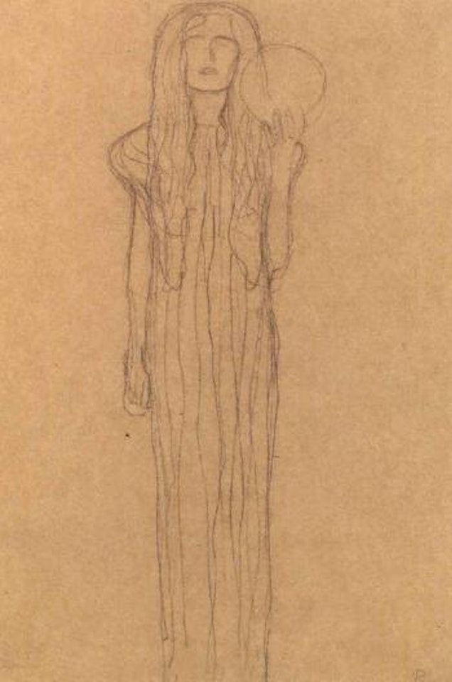 Viktoria von Vorne by Gustav Klimt