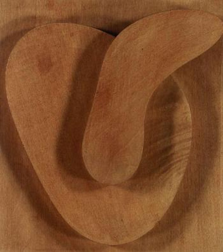 Nuage-feuille by Jean Arp