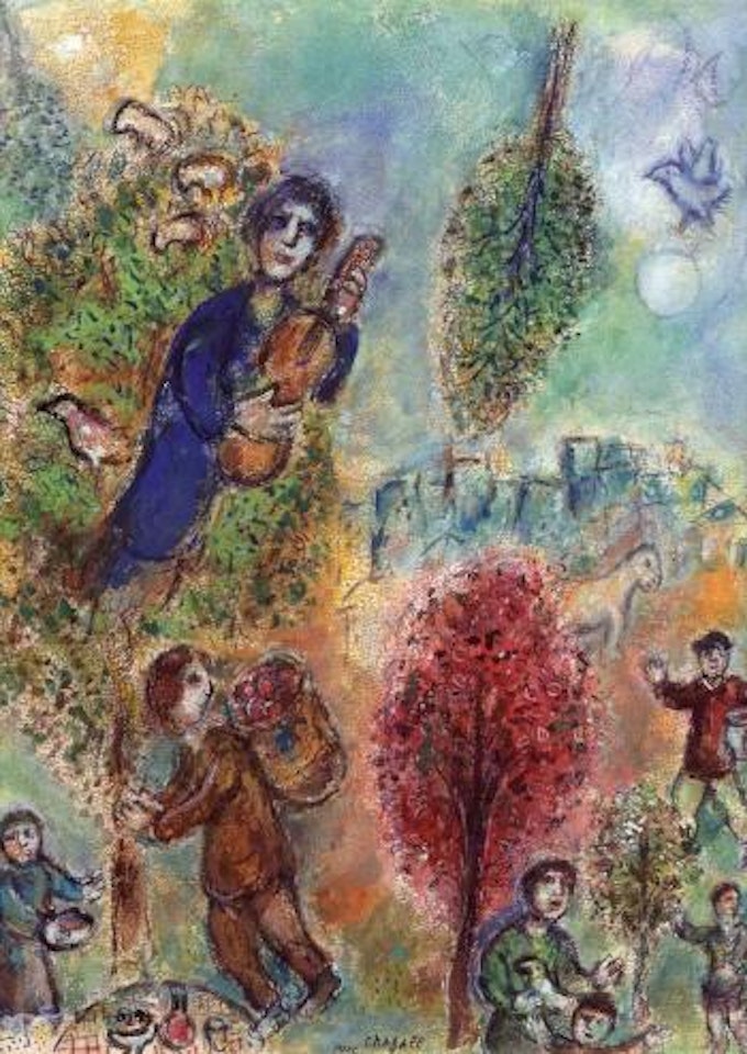 Vendanges by Marc Chagall