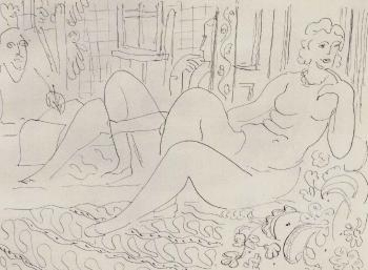 Nu devant le miroir by Henri Matisse