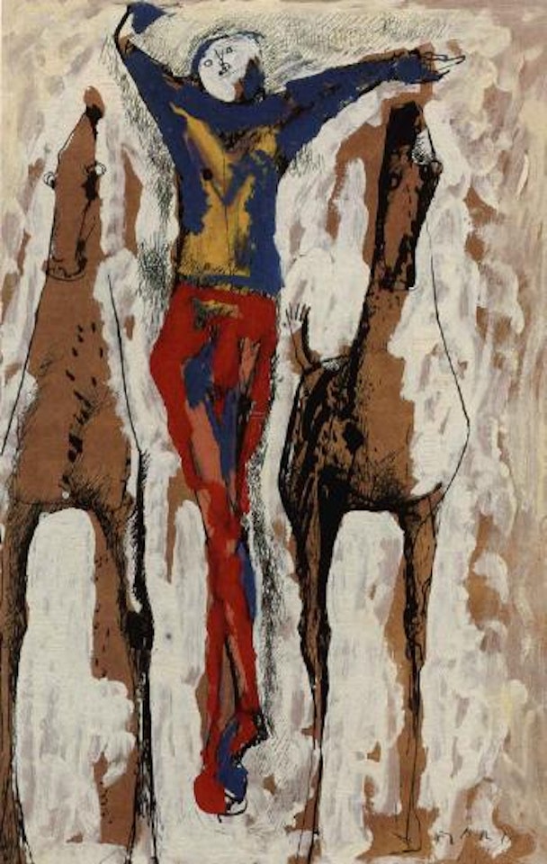 Horse and rider by Marino Marini