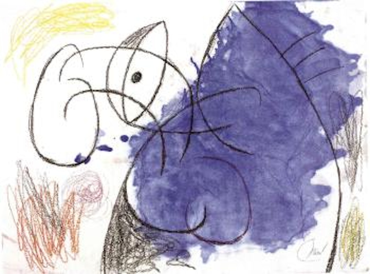 Tete by Joan Miró