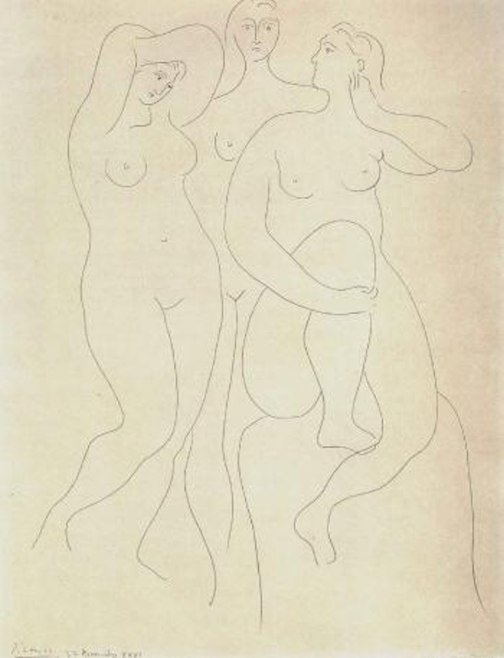 Trois Graces by Pablo Picasso