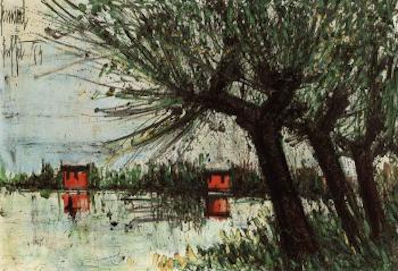 Etang environ de Ponts-Neuf, Bretagne by Bernard Buffet