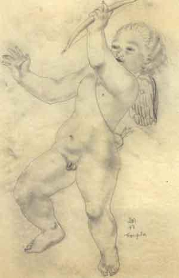 Cupidon by Leonard Tsuguharu Foujita