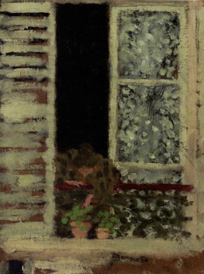 Femme a sa fenetre by Pierre Bonnard