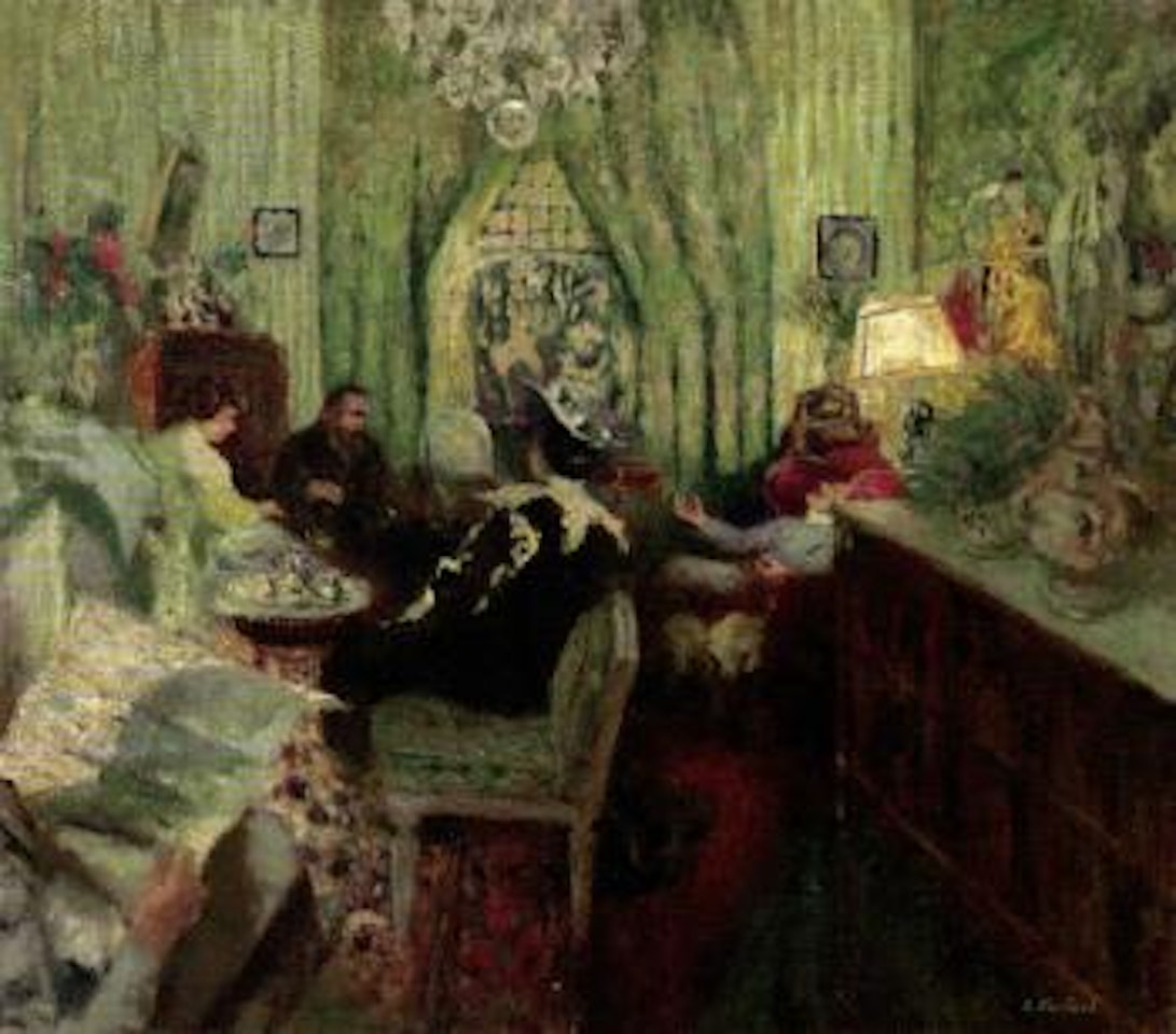Le salon de Madame Aron by Édouard Vuillard