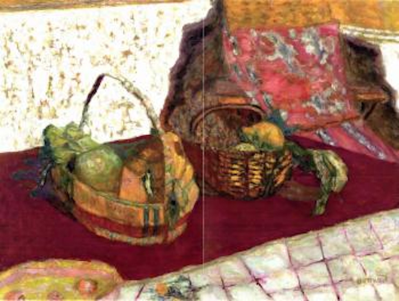 Deux corbeilles de fruits by Pierre Bonnard