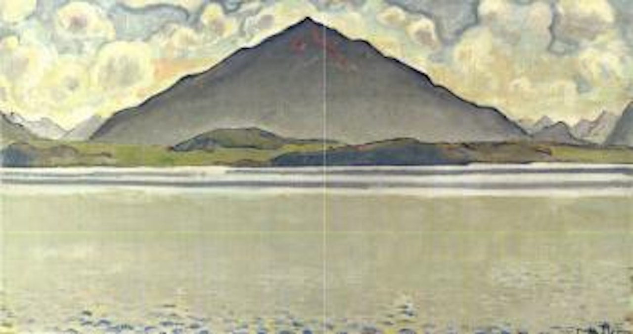 Thunersee mit Niesen - Lake Thun with the Niesen by Ferdinand Hodler