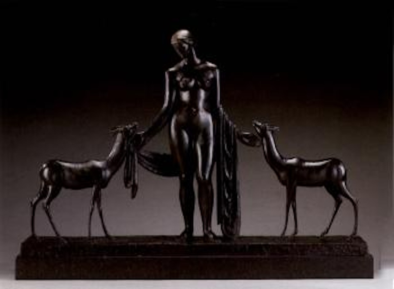 Femme et gazelles by Jacques Lipchitz