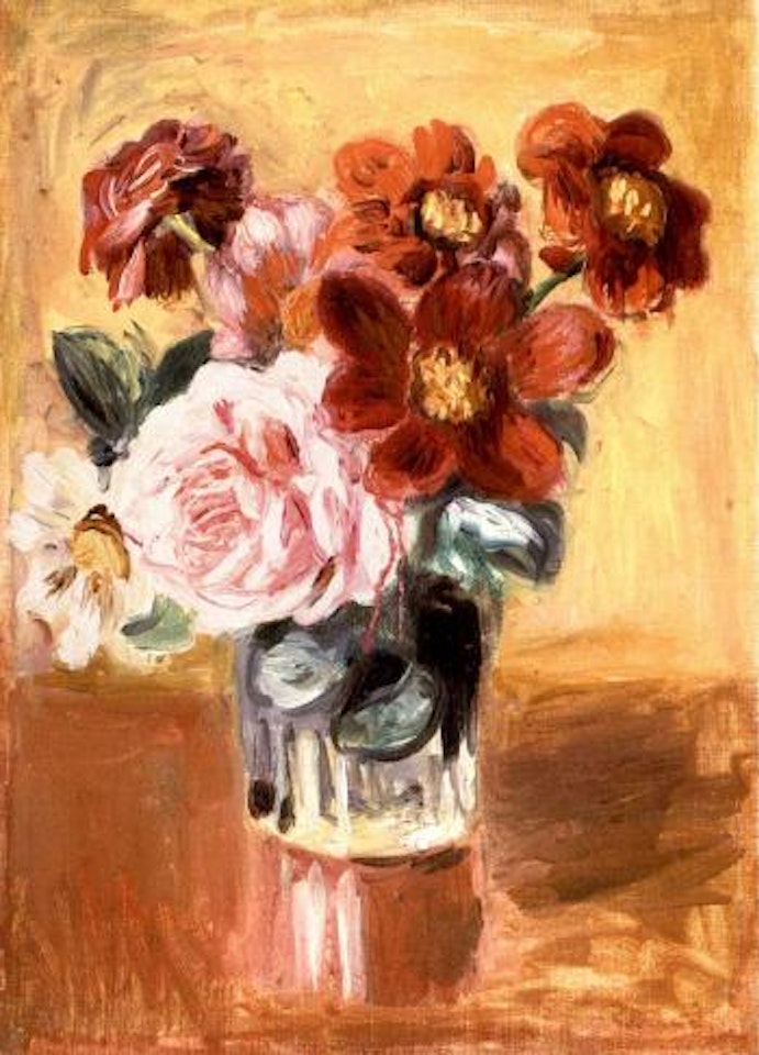 Bouquet de pivoines et d'anemones by Pierre-Auguste Renoir