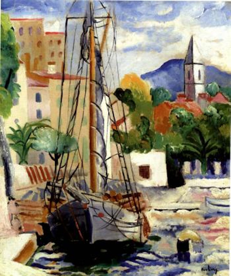 Cassis by Moïse Kisling