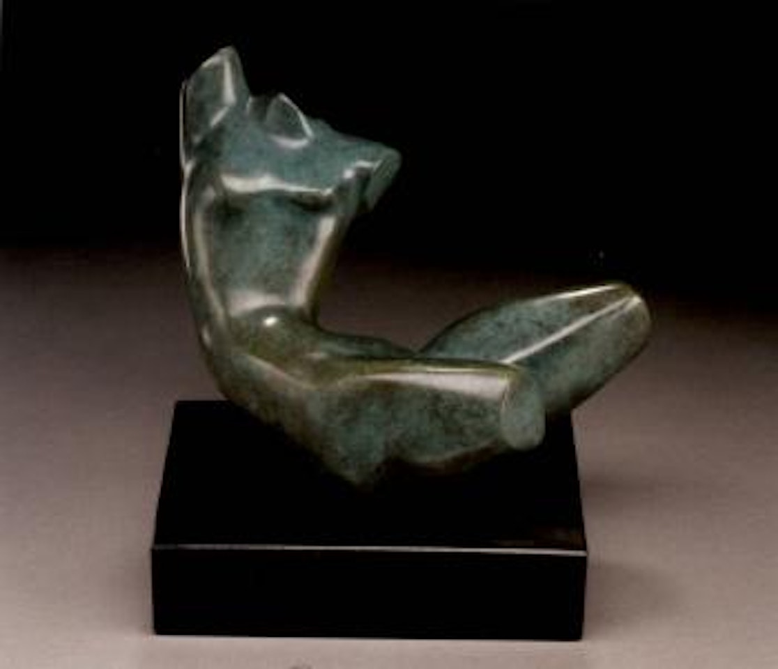 Small reclining torso by Alexander Archipenko
