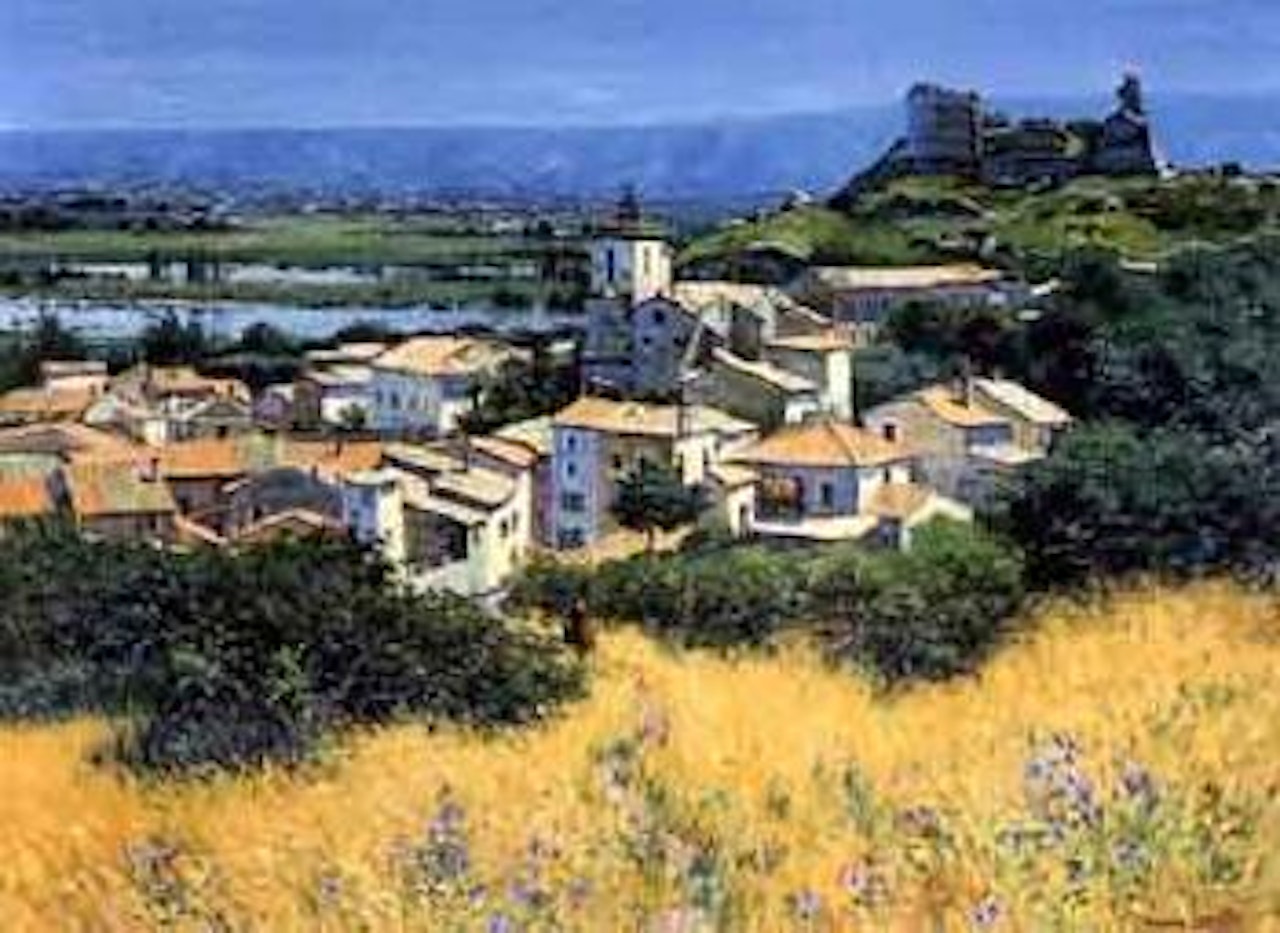 Vue d'Orgon by Maurice de Vlaminck