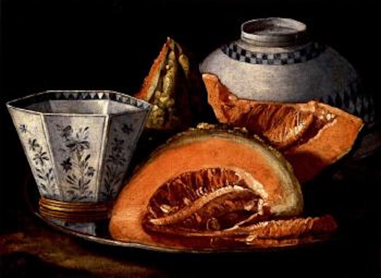 Melon and octagonal cup by Cristoforo Munari