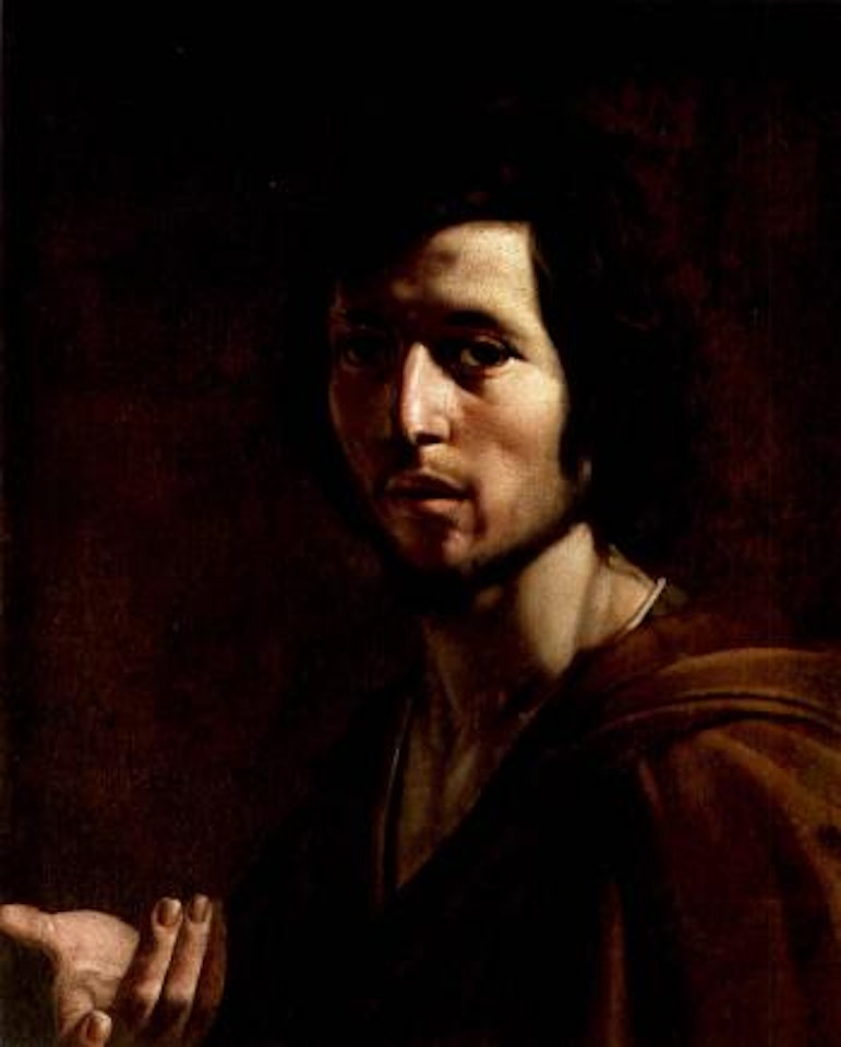 Portrait of young man by French School