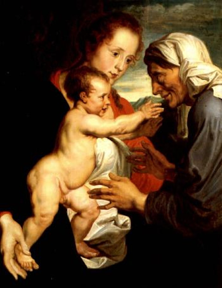 Madonna and Child with Saint Anne by Anthony van Dyck