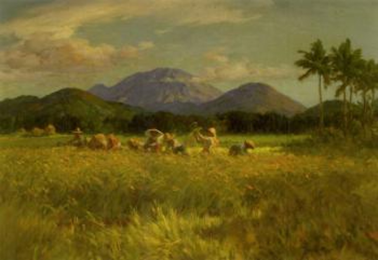 Mount Banahaw by Fernando Amorsolo