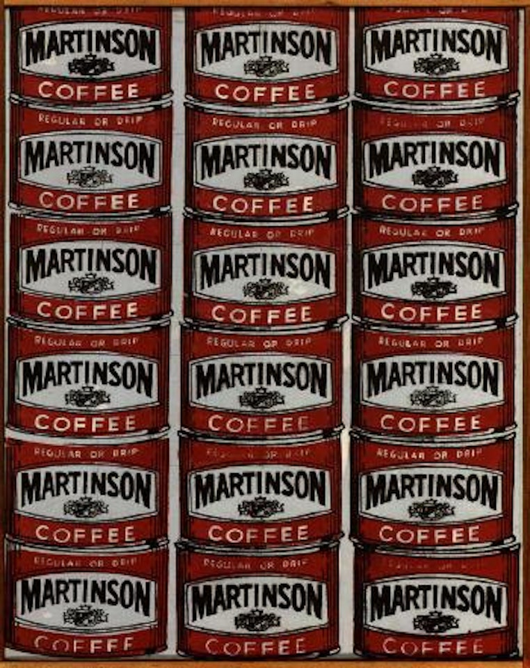 Martinson coffee by Andy Warhol