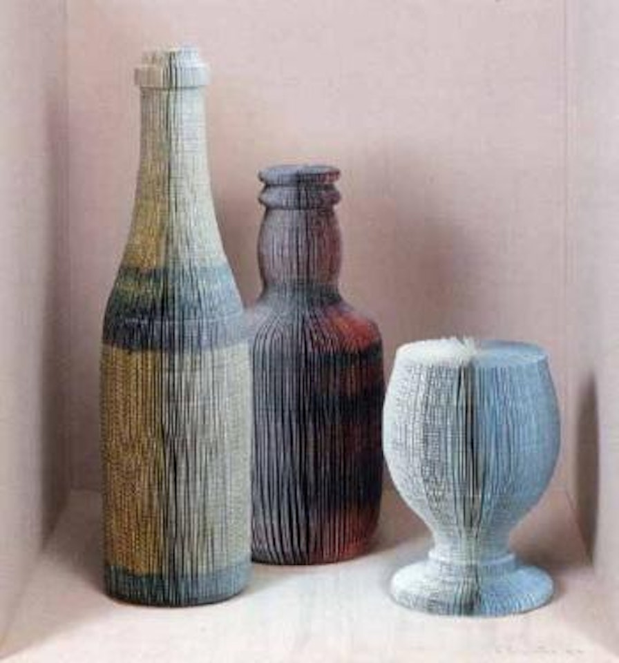 Still life with bottles by Pavlos Dionyssopoulos