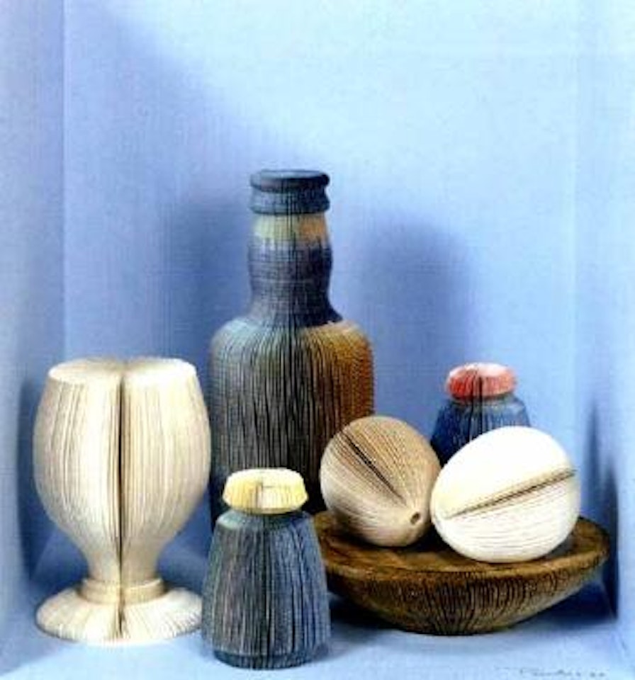 Still life with eggs on plate by Pavlos Dionyssopoulos